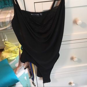 Pretty little thing spaghetti strap body suit